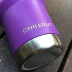 CHILLOUT LIFE 880ml Paslanmaz elik Termos (Mor)