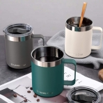 Umite Chef Yal�t�ml� Paslanmaz �elik Termos Kupa (Krem)(340ml)