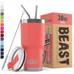 BEAST Paslanmaz elik Termos (Coral)(880ml)