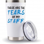 KLUBI 590 ml. Paslanmaz �elik Termos (Beyaz-Yaz�l�)