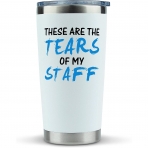 KLUBI 590 ml. Paslanmaz �elik Termos (Beyaz-Yaz�l�)