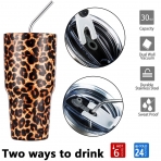 DS 880ml Paslanmaz �elik Termos (Leopar)