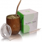 Kalmateh Yerba Mate Paslanmaz �elik Termos (230ml)(Bombilla)