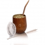 Kalmateh Yerba Mate Paslanmaz �elik Termos (230ml)(Bombilla)