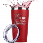 Sodilly Paslanmaz elik Termos (The Legend Has Retired)(470ml)