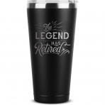 Sodilly Paslanmaz elik Termos (The Legend Has Retired)(470ml)