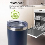 DOMICARE Paslanmaz �elik Termos (Lacivert)(590ml)