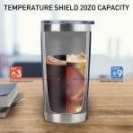 DOMICARE Paslanmaz �elik Termos (Lacivert)(590ml)