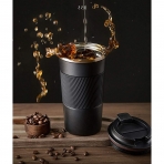 SYJAN HOME Paslanmaz �elik Termos (Siyah)(510ml)