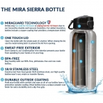 MIRA Paslanmaz �elik Termos (1180ml)(Hawaiian)