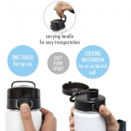 MIRA Paslanmaz �elik Termos (1180ml)(Hawaiian)