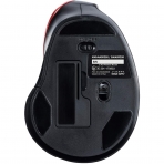 SANWA Bluetooth Vertical Ergonomic Mouse (Siyah)