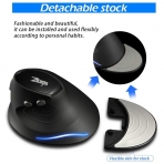 zelotes Bluetooth Dikey Ergonomik Mouse (Siyah)