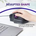 Perixx PERIMICE-520 Kablolu Ergonomik Trackball Mouse