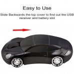 CHUYI Bluetooth Araba Mouse (Siyah)