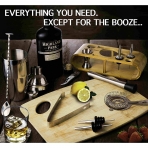 FULL SEND Kokteyl Shaker Barmen Seti (12 Par�a)