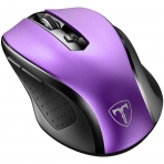 VicTsing 2.4G Egonomik Wireless Mouse (2400DPI)(Mor)