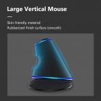 Delux Kablolu Ergonomik Vertical Mouse (1600DPI)