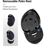 Delux Kablolu Ergonomik Vertical Mouse (1600DPI)
