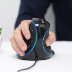 Delux Kablolu Ergonomik Vertical Mouse (1600DPI)