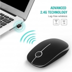 Jelly Comb 2.4G Wireless Mouse(Siyah/Gm)