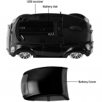 Usbkingdom 2.4GHz Wireless Mouse (Woswos)(Siyah)(1600DPI)