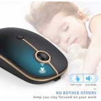 Jelly Comb 2.4G Wireless Mouse (Siyah/Alt�n)