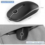 Jelly Comb 2.4G Wireless Mouse (Siyah/Alt�n)
