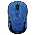 Logitech Wireless Mouse (Mavi Desenli)