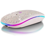 Attoe Wireless Ergonomik Mouse (Beyaz)