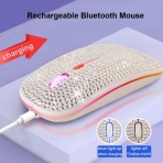 Attoe Wireless Ergonomik Mouse (Beyaz)