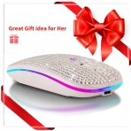 Attoe Wireless Ergonomik Mouse (Beyaz)