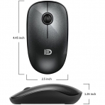 FD V8 2.4G Wireless Mouse (Siyah)