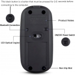 KLO Bluetooth Mouse (Gm/Siyah)