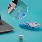 FD V8 Wireless Mouse (Mavi Tilki)