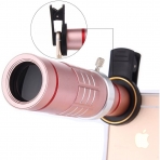 WMTGUBU Universal Teleskop Telefon Lensi (Rozegold)