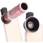 WMTGUBU Universal Teleskop Telefon Lensi (Rozegold)