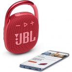 JBL Clip 4 Tanabilir Mini Bluetooth Hoparlr (Krmz)