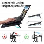 LIANGSTAR 15.6 in/17 in Laptop Soutma Stand