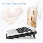 Greenf 17.3 n 2 Fanl Laptop Soutucu Stand (Siyah)