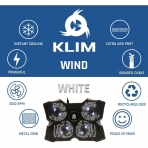 KLIM Wind Laptop Soutma Stand (11 in/19 in)(4 Fanl)(Beyaz)