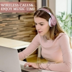 TUINYO Bluetooth Kulak �st� Kulakl�k (Rose Gold)