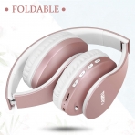 TUINYO Bluetooth Kulak �st� Kulakl�k (Rose Gold)