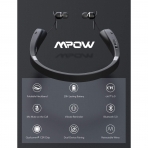 Mpow Bluetooth Ense Tipi Kulakl�k (Siyah)