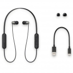 Sony Bluetooth Ense Tipi Kulaklk (Mavi)