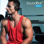 SoundBot Bluetooth Kablosuz Ense Tipi Kulak st Kulaklk (Siyah)