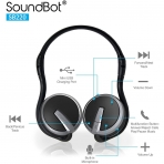 SoundBot Bluetooth Kablosuz Ense Tipi Kulak st Kulaklk (Siyah)