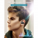 Spidoc Bluetooth Kablosuz Kancal Kulak i Kulaklk (Siyah)