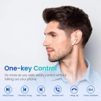 MIFA Bluetooth Kablosuz Kulak ��i Kulakl�k (Beyaz)