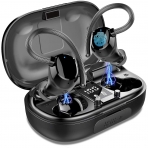 Motast Bluetooth Kablosuz Kancal Kulaklk (Siyah)
